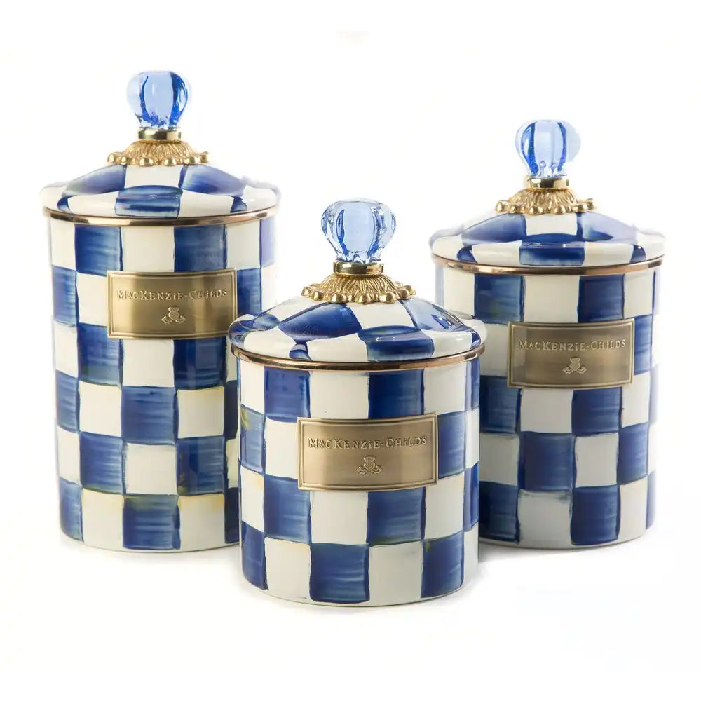 Royal Check Large Canister