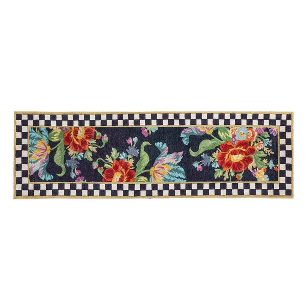 Flower Market 8' x 10' Washable Rug