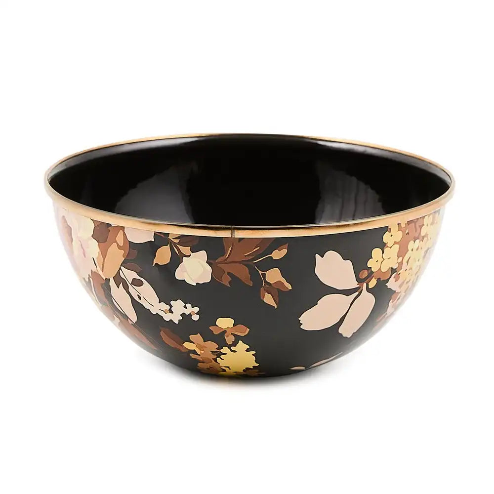Wild Rose Brown Small Everyday Bowl Main image