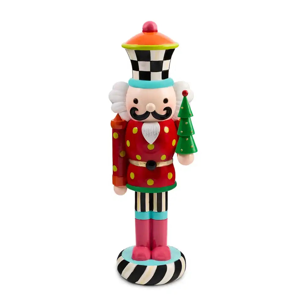Confetti Christmas Resin Nutcracker Main image