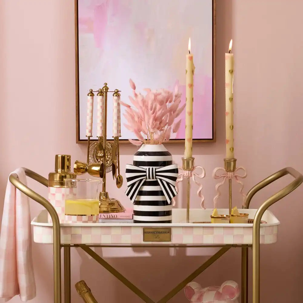 Rosy Bow Vase