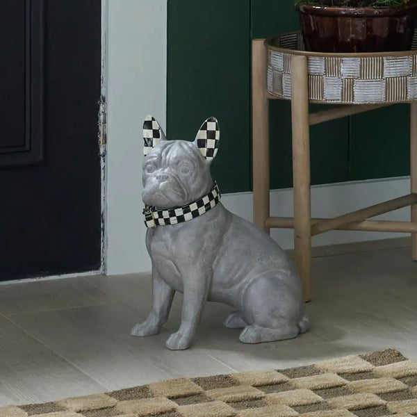 Courtly Check Dachshund Figurine