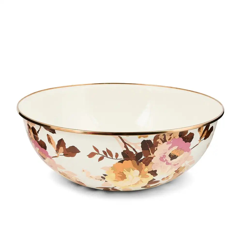 Wild Rose White Small Everyday Bowl