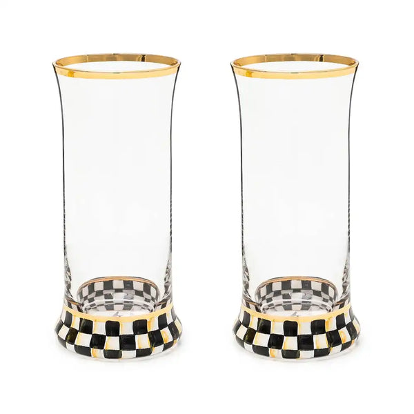 Courtly Check Coupe Glass
