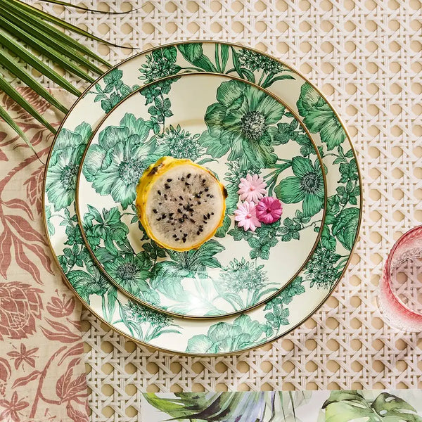 Emerald English Garden Charger/Plate