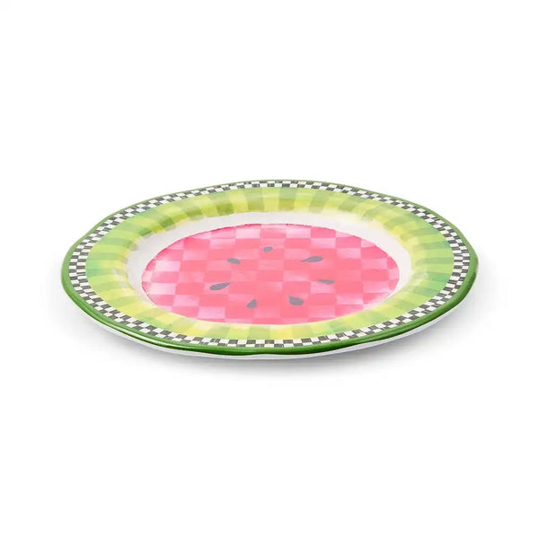 Watermelon Melamine Small Bowls, Set of 4