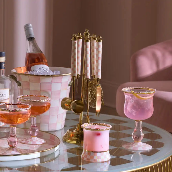 Rosy Check 3260 Gold Wine Cooler