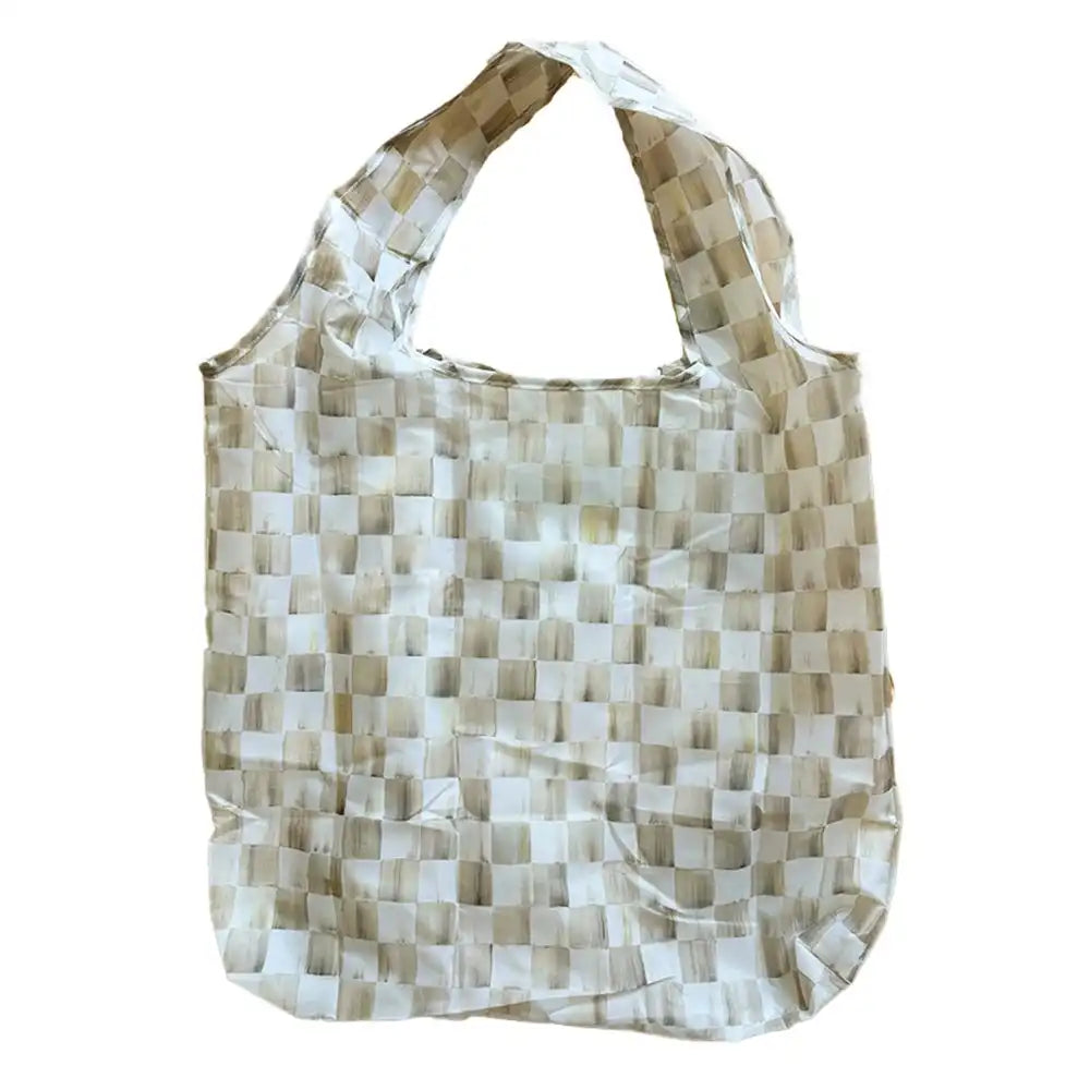 Emerald Check To Go Tote