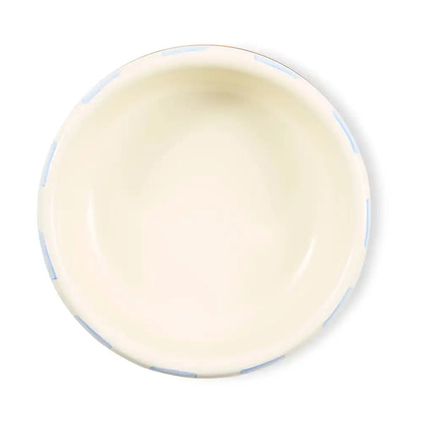 Sky Check Small Pet Dish