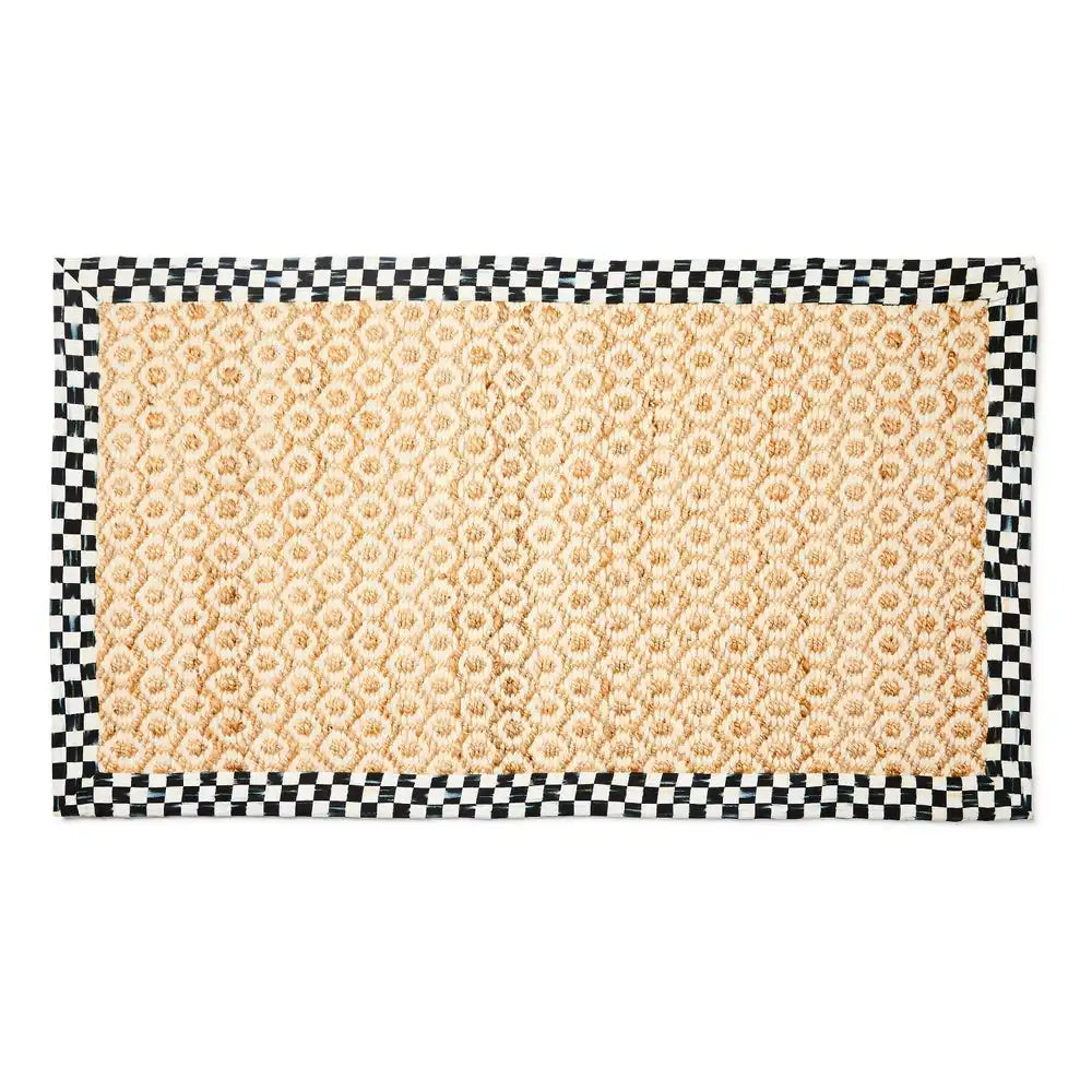 Courtly Check Natural Honeycomb 2' x 3' Jute Rug