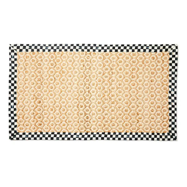 Courtly Check Natural Honeycomb 2' x 3' Jute Rug
