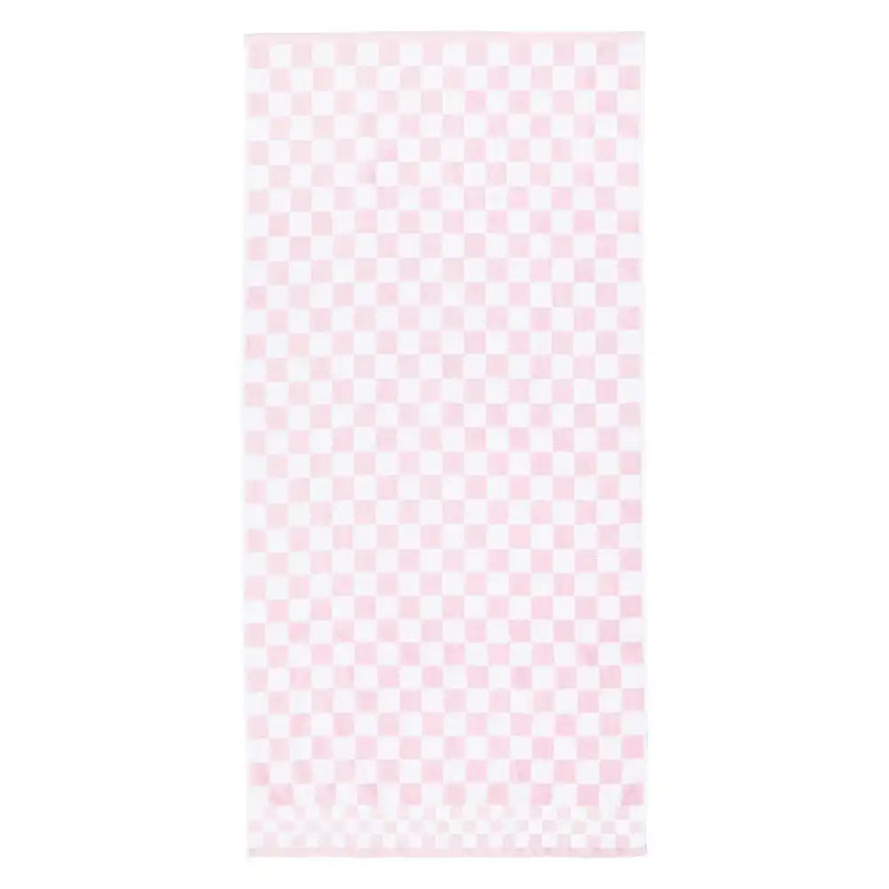 Black Check Hand Towel