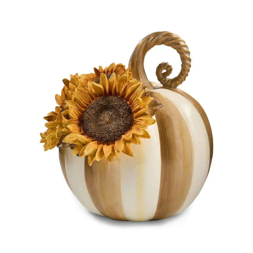 Mocha Stripe Sunflower Pumpkin Main image