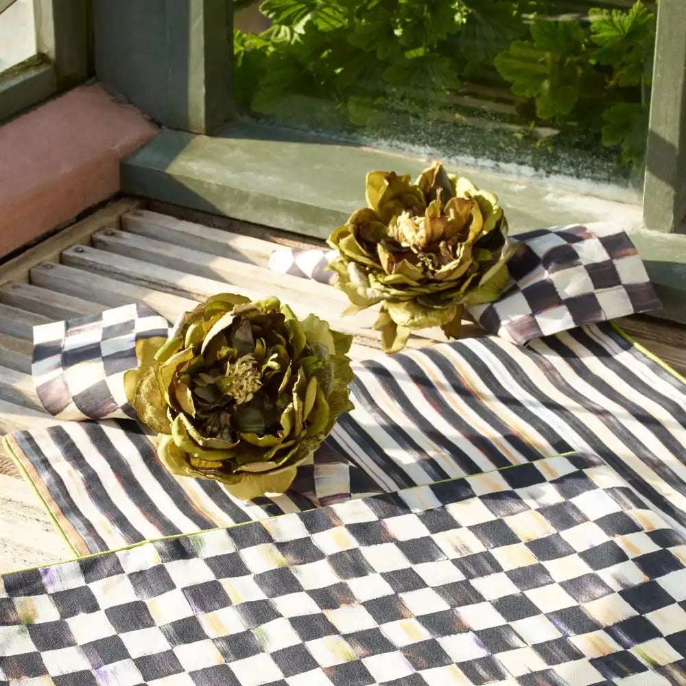 Courtly Check Cotton Napkin Secondary image