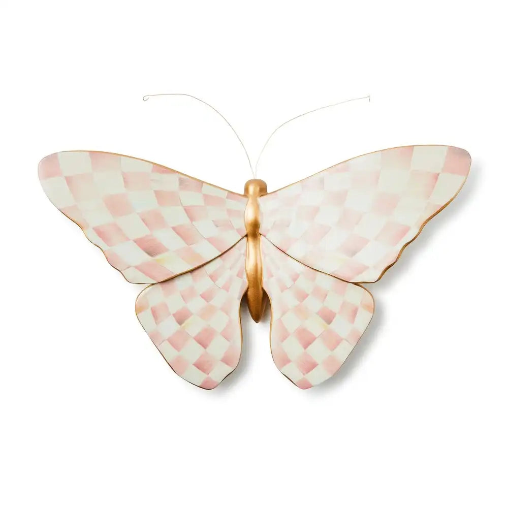 Courtly Check & Stripe Butterfly Trio