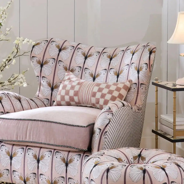 Marquee Bow Throw Pillow