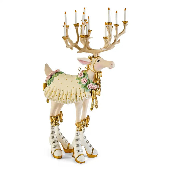 Patience Brewster Moonbeam Dasher Reindeer Figure