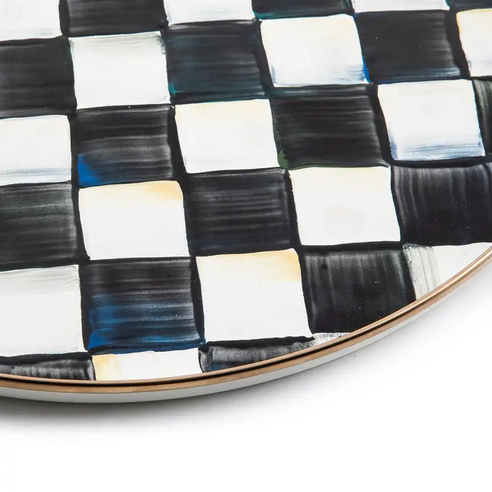 Sophisticheck Round Tray