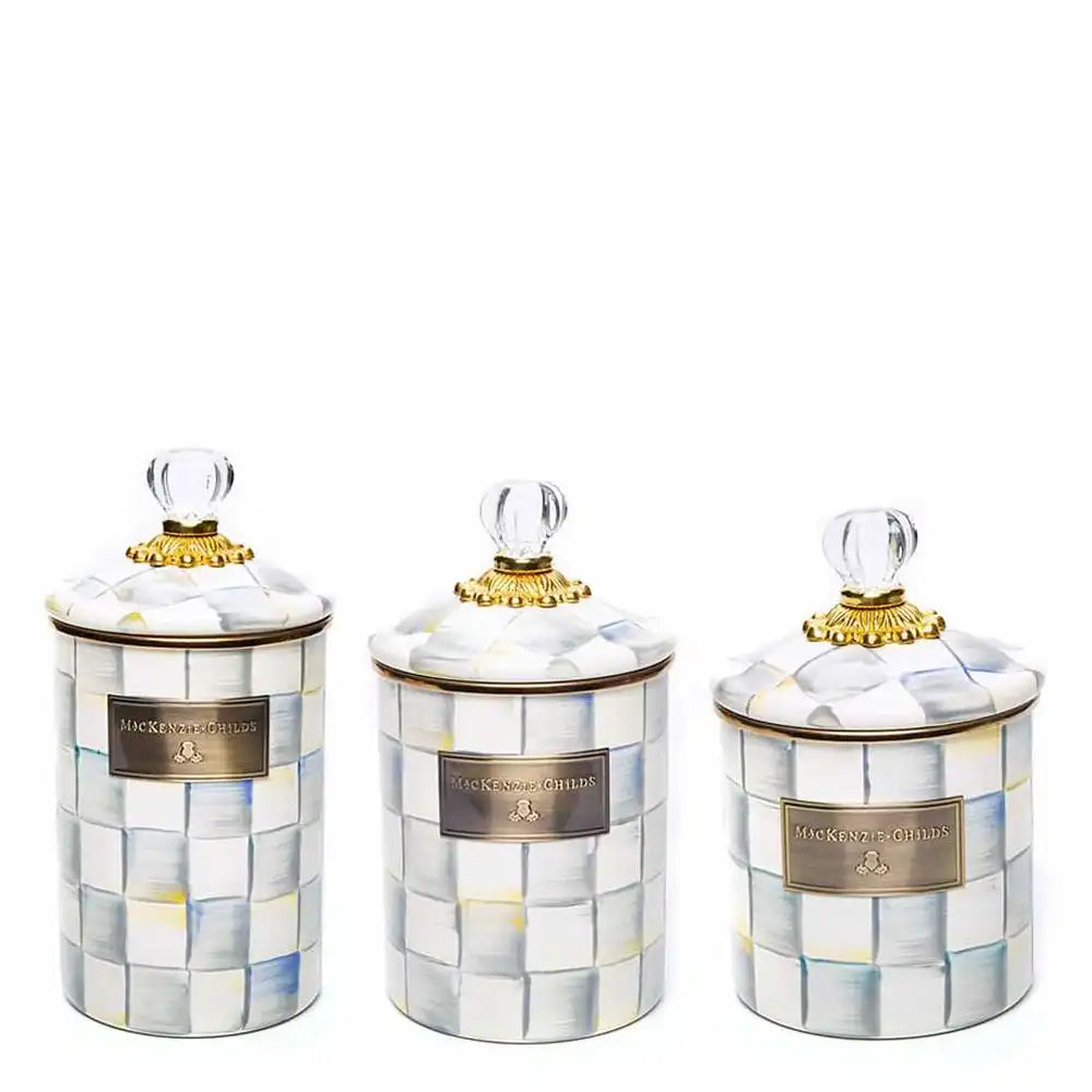 Sterling Check Medium Canister