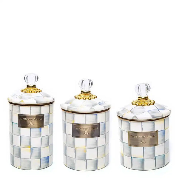 Sterling Check Medium Canister