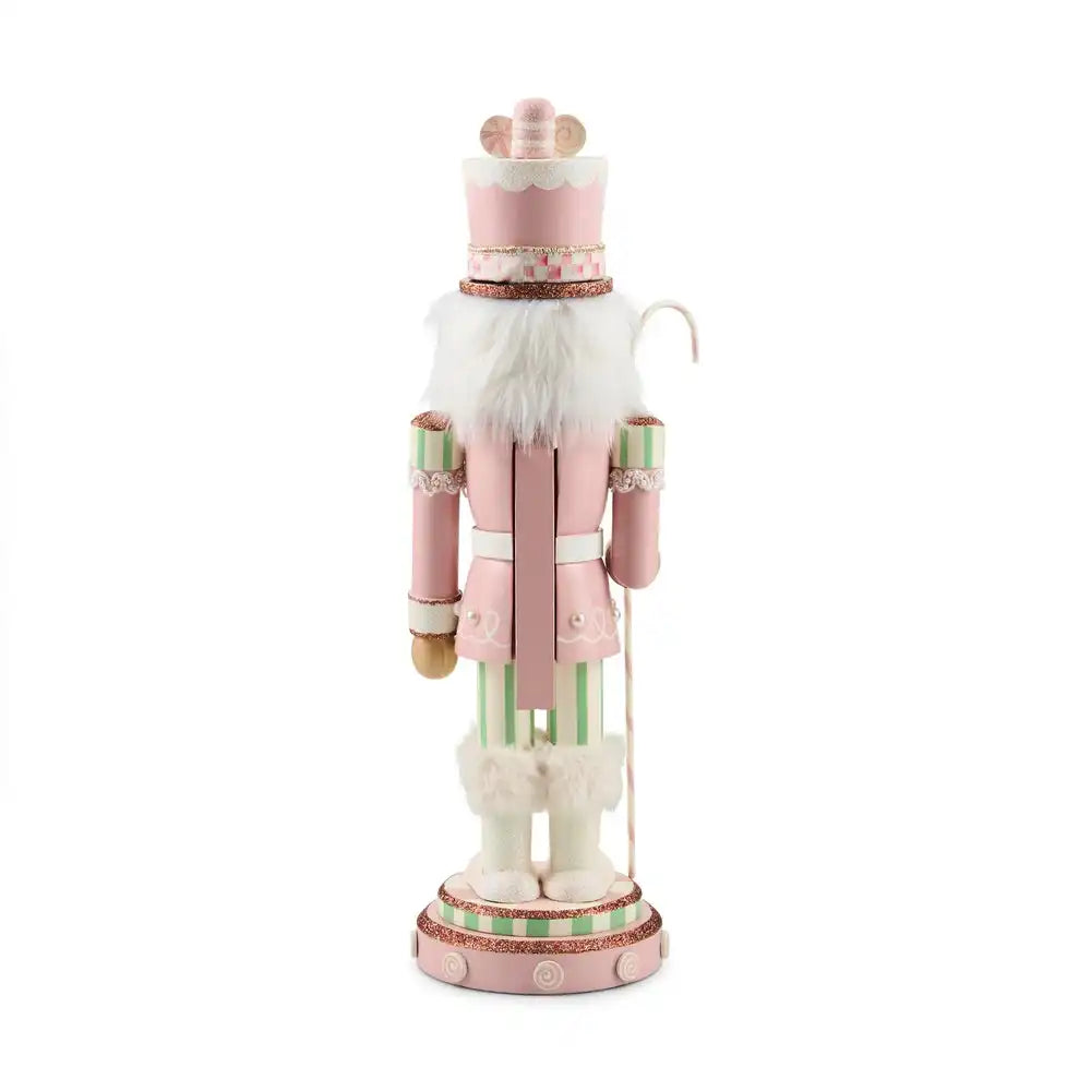 Rosy Peppermint Wood Nutcracker Secondary image