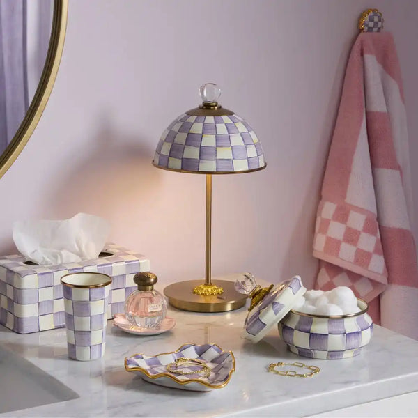 Sophisticheck LED Rechargeable Dome Table Lamp