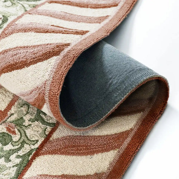Mocha Check 8' x 10' Rug
