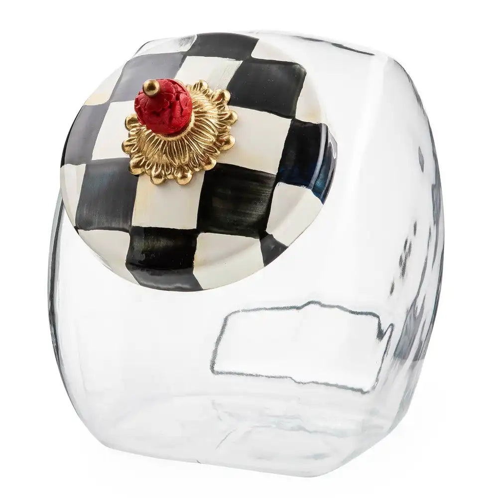 Cookie Jar with Courtly Check Lid Main image