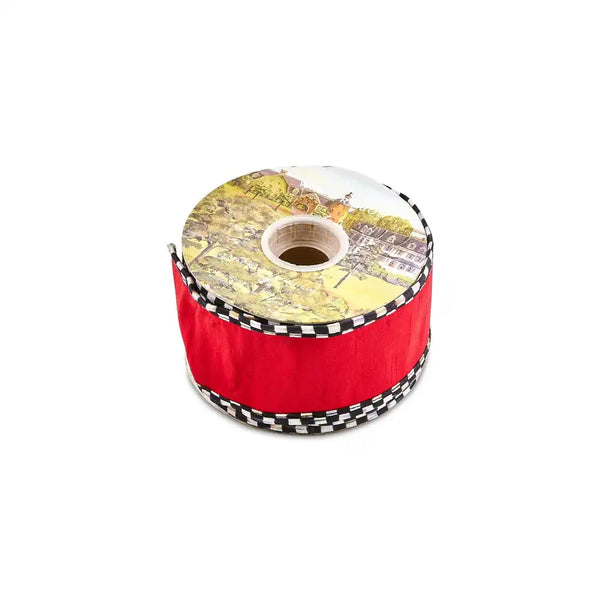 Confetti Red and Green 2.5" Ribbon