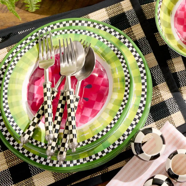 Watermelon Melamine Small Bowls, Set of 4