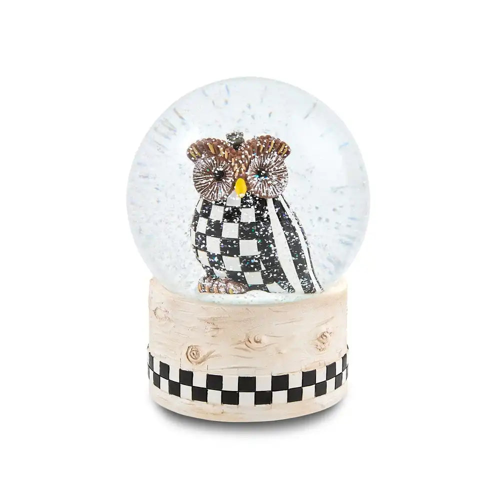 Owl Snow Globe