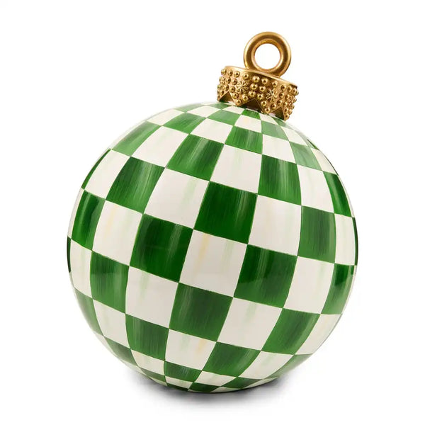 Red Stripe Medium Tabletop Ornament