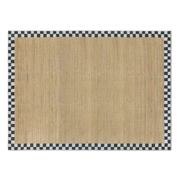 Naturals Check 2'6" x 8' Washable Runner