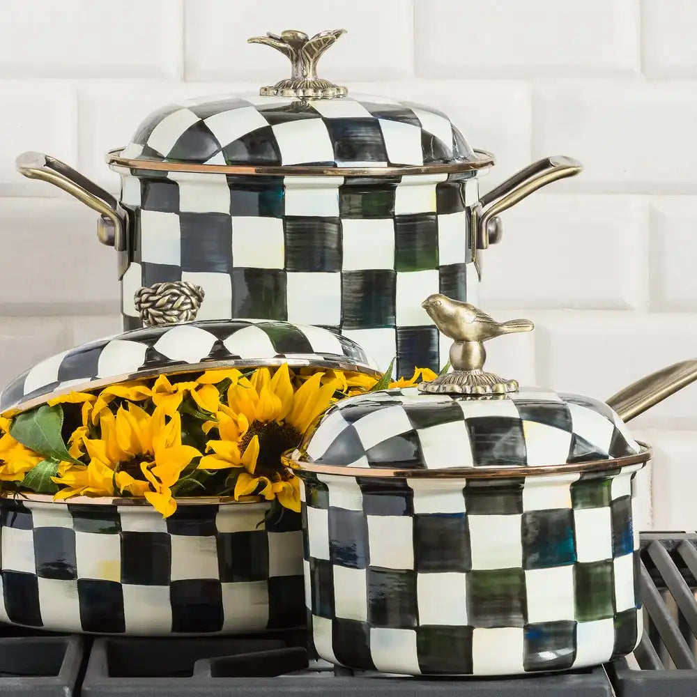 Courtly Check 7 Quart Stockpot