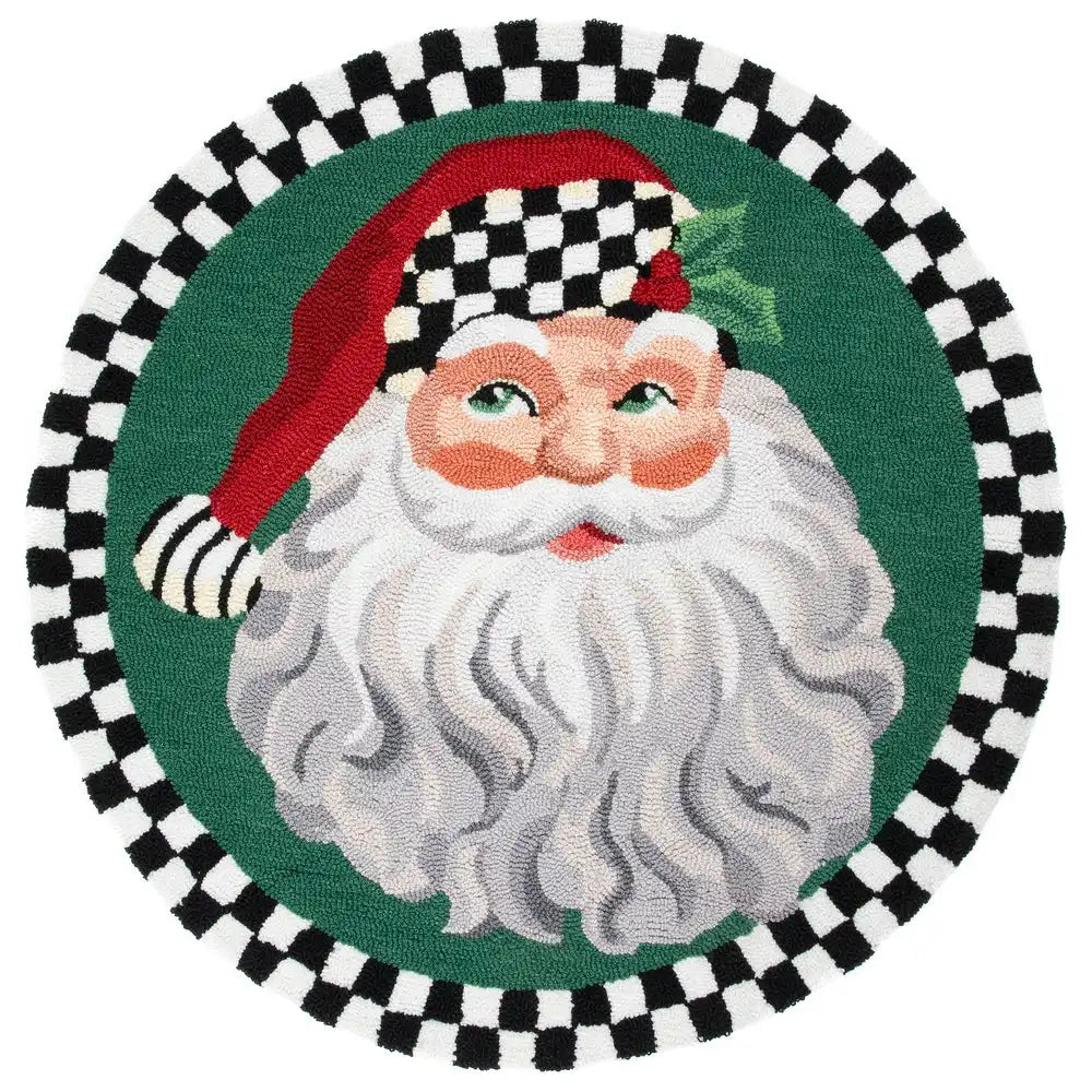 Santa 3' Round Rug Main image