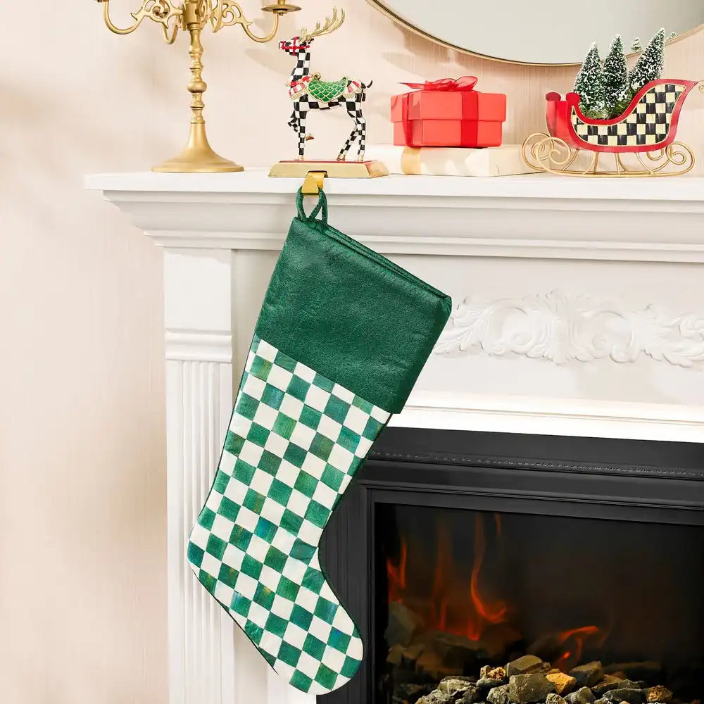 Courtly Check Stocking