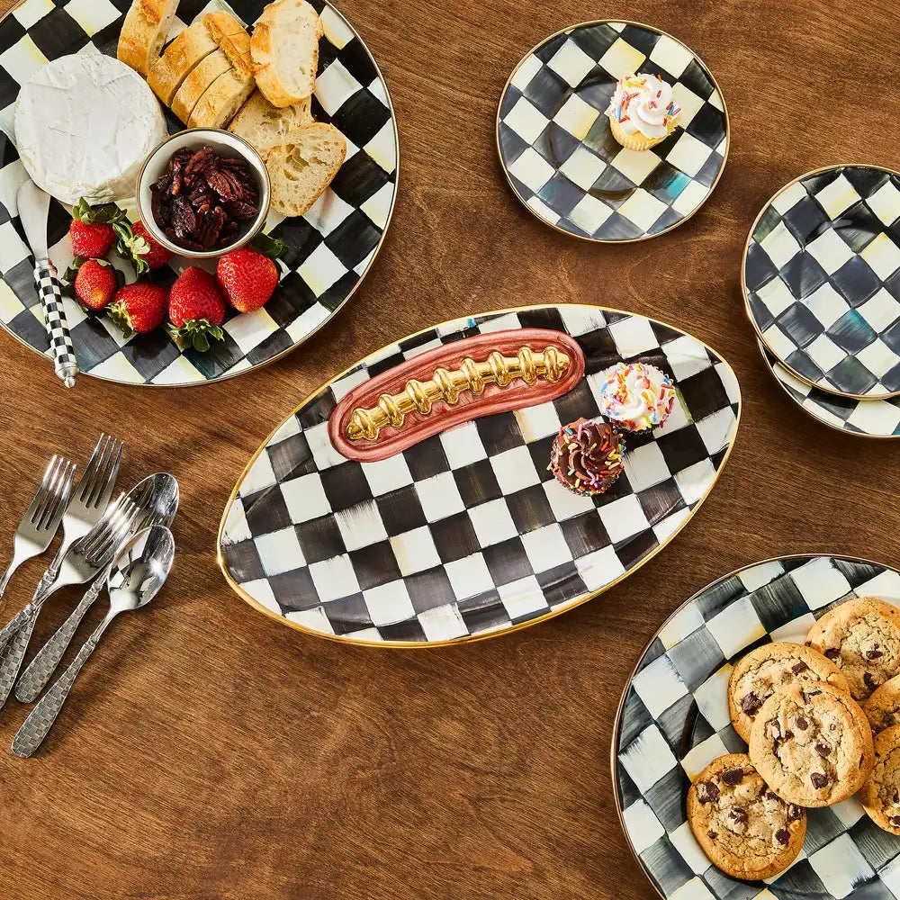 Courtly Check Football Platter Secondary image