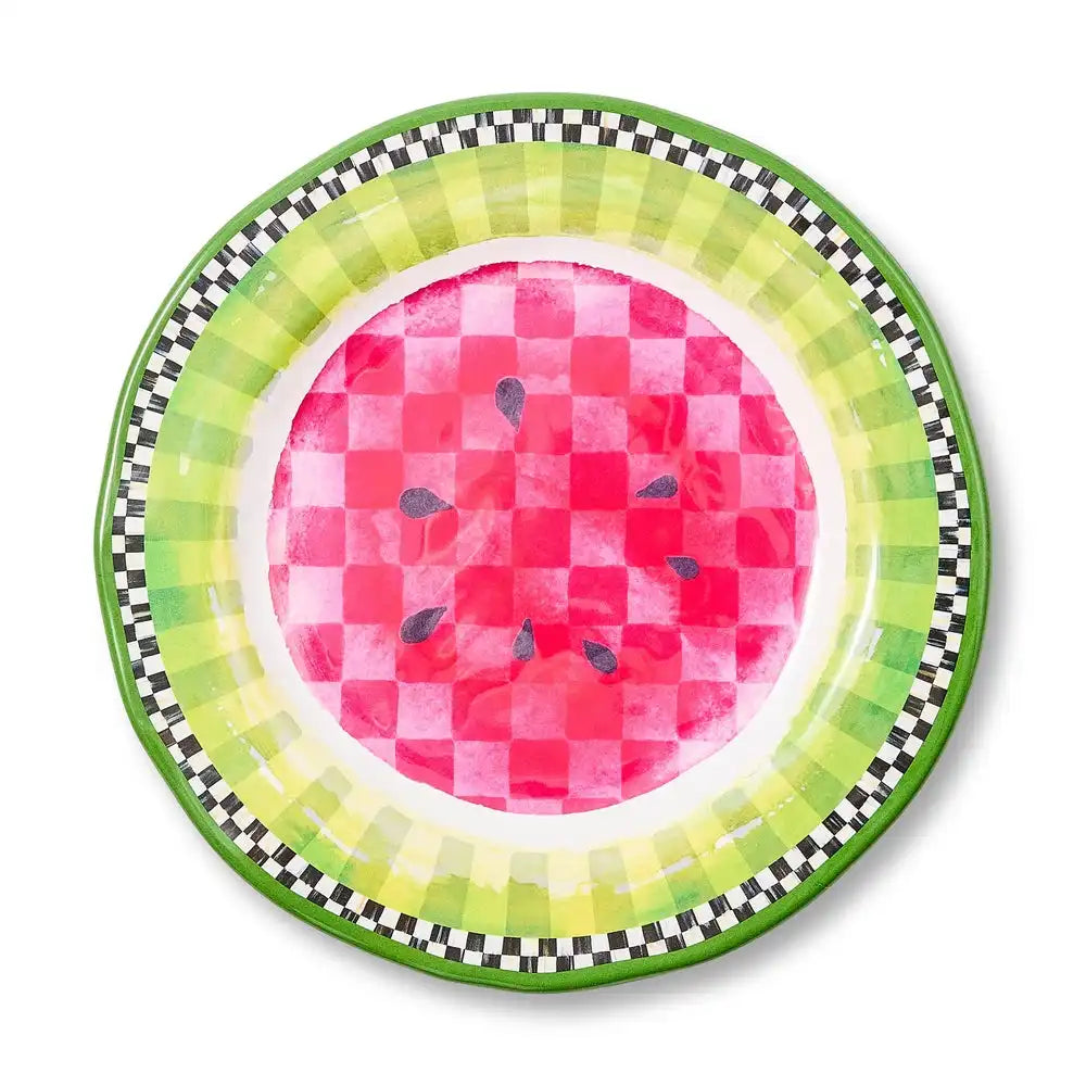 Watermelon Melamine Small Bowls, Set of 4