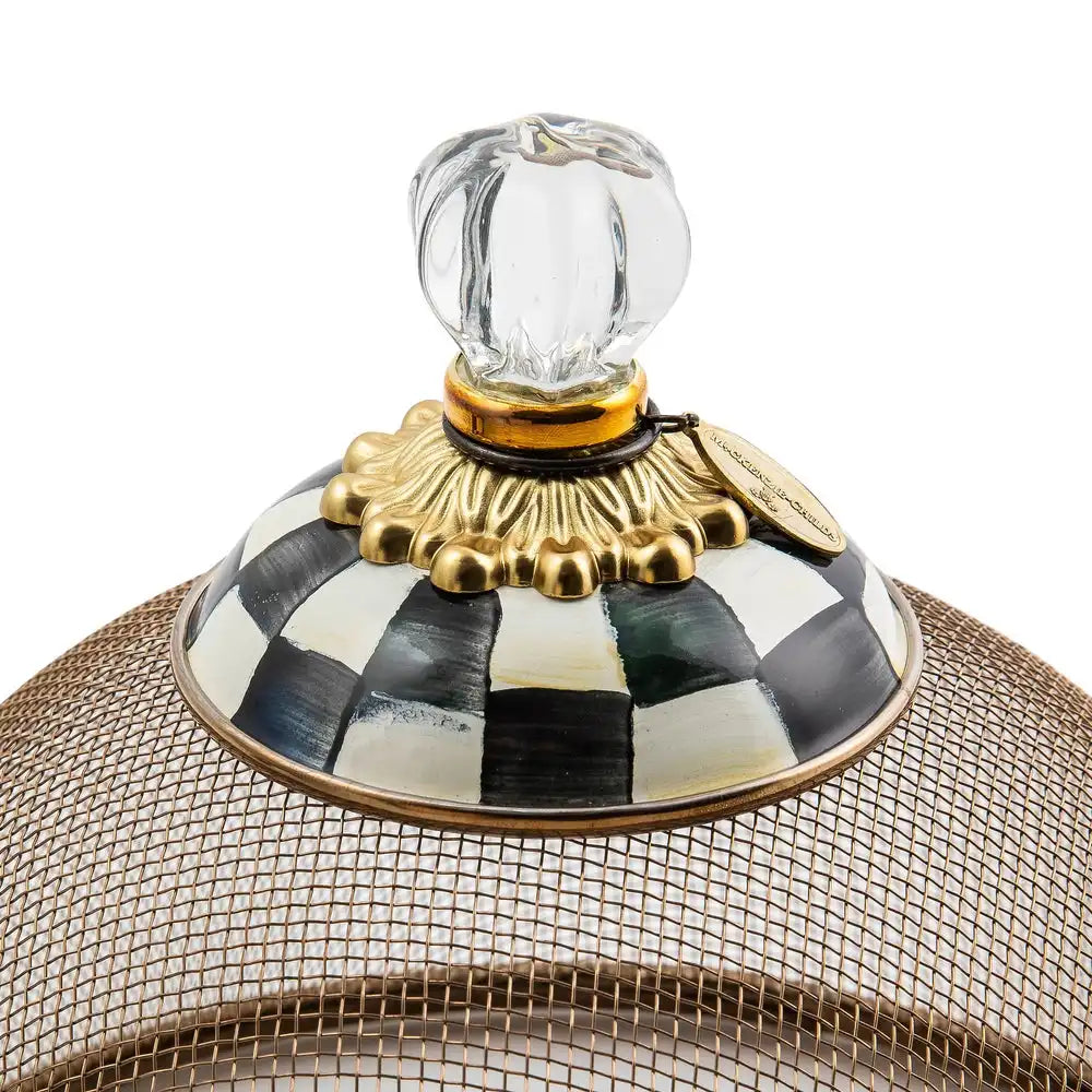 Rosy Check Large Mesh Dome
