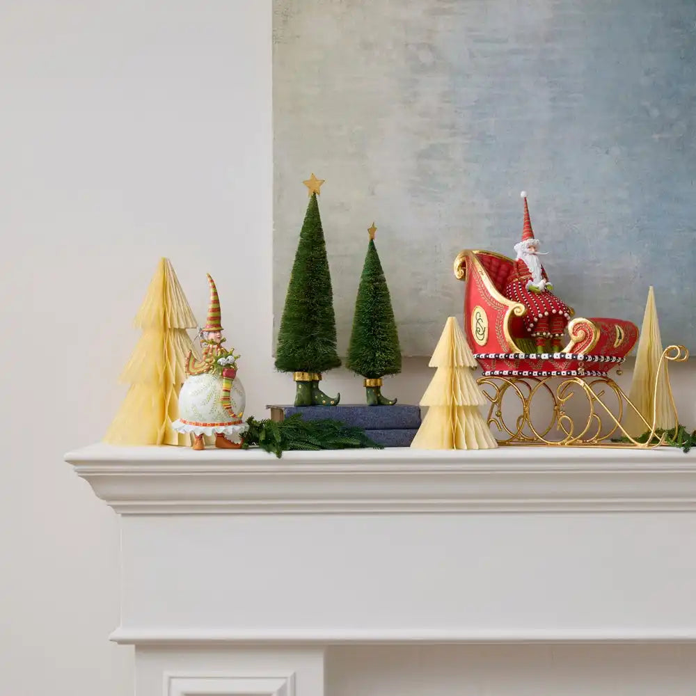 Patience Brewster Dash Away Mrs. Santa Figure