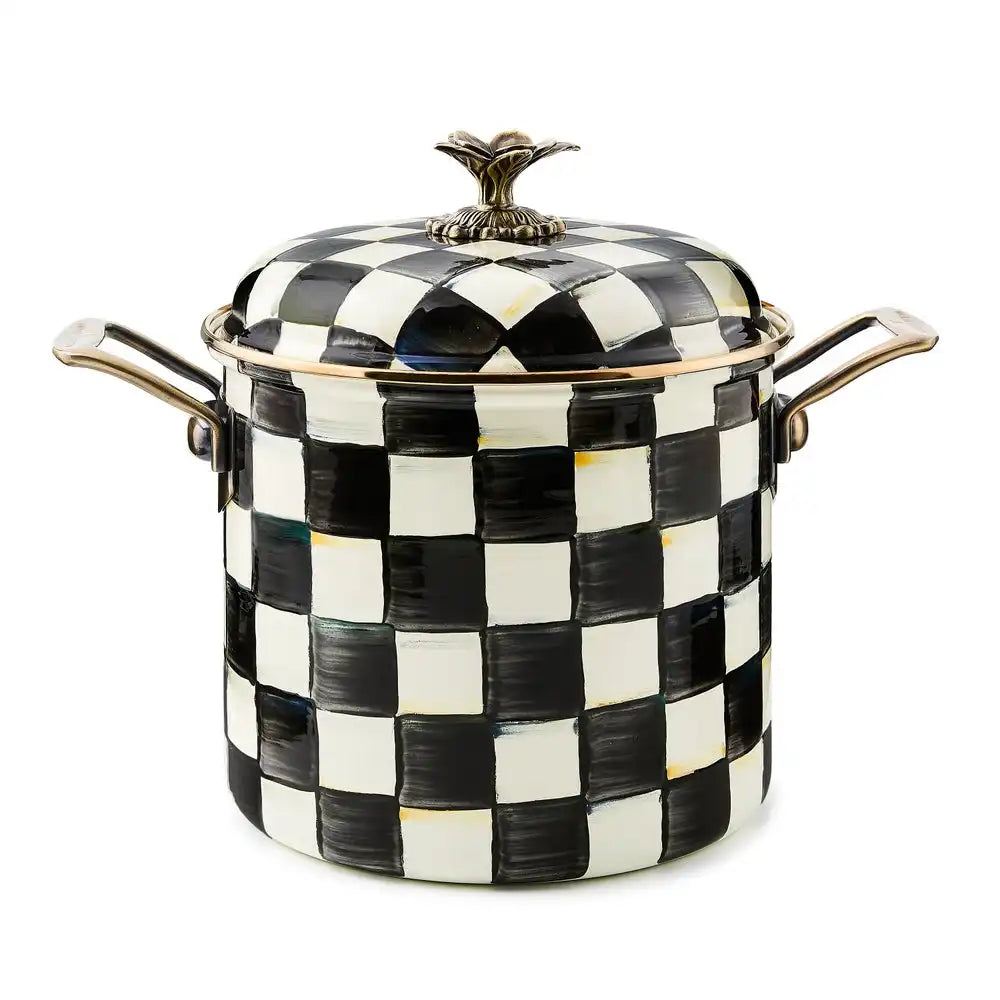 Courtly Check 7 Quart Stockpot Main image