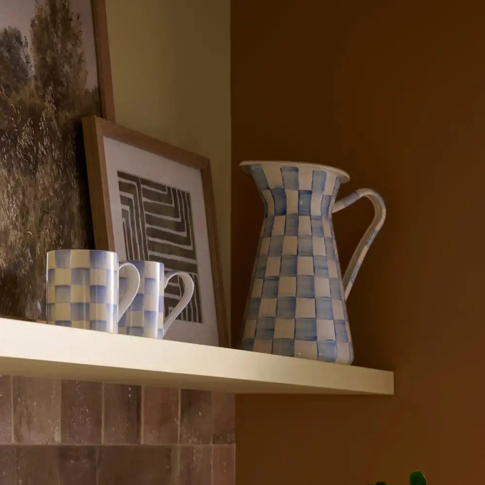 Sky Check Medium Practical Pitcher