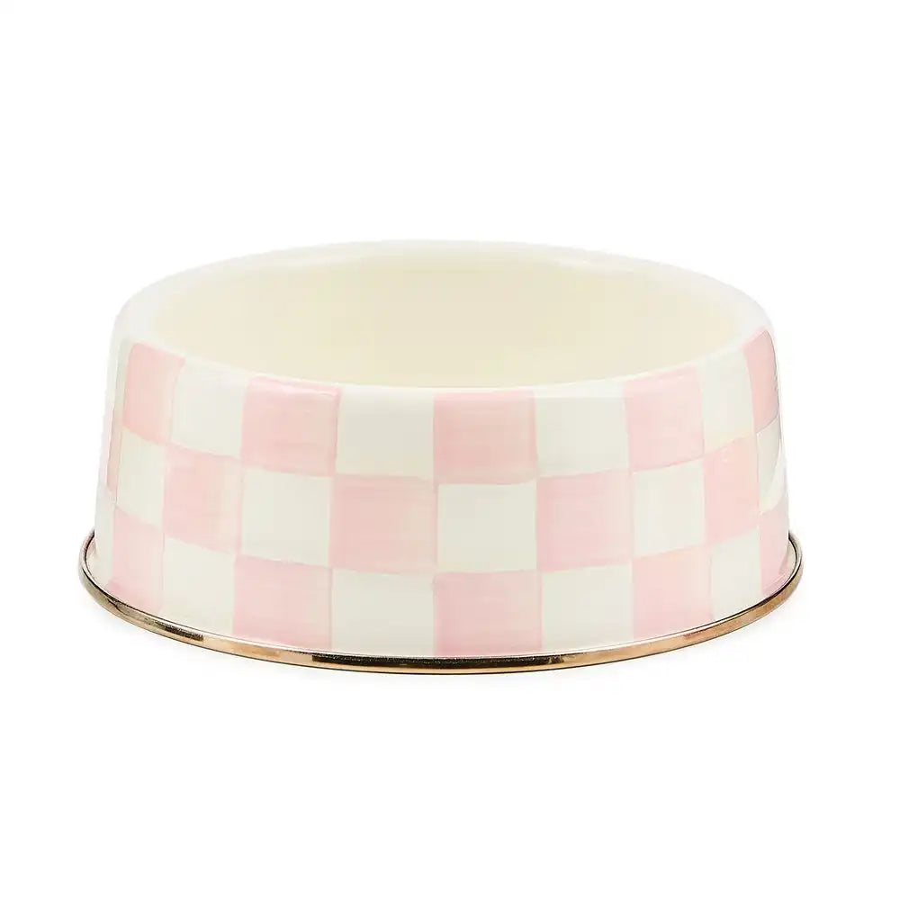 Sky Check Small Pet Dish