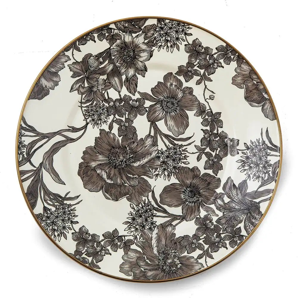 Sterling English Garden Enamel Charger/Plate