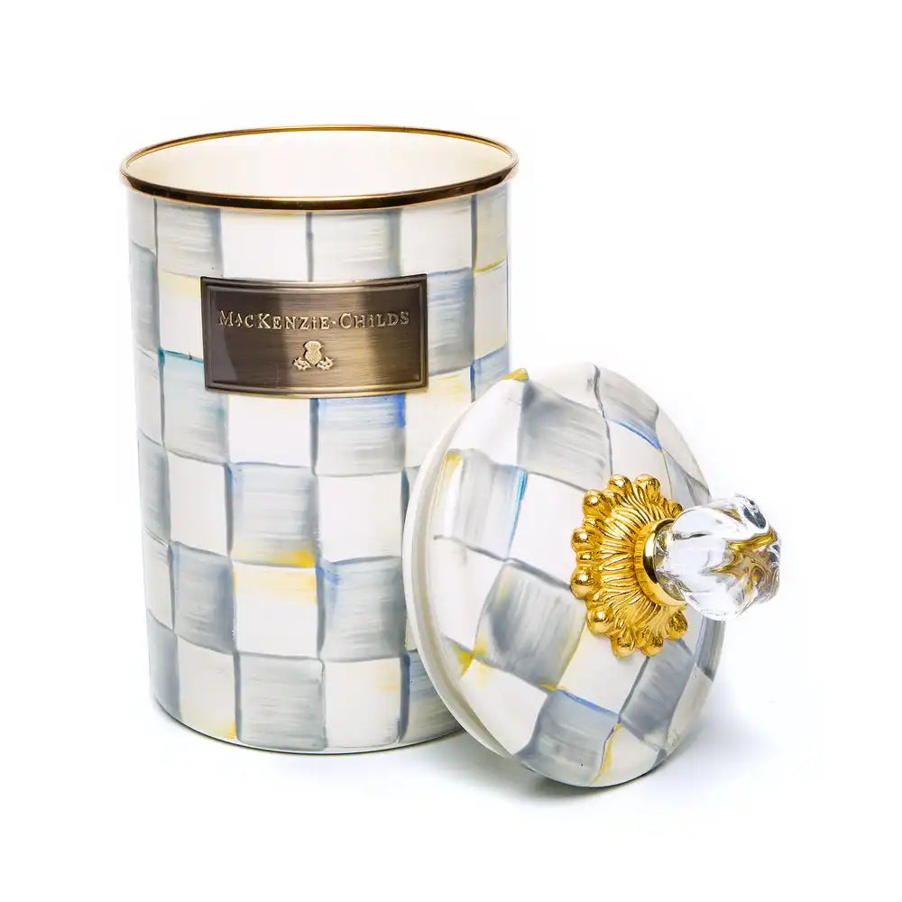 Sterling Check Medium Canister
