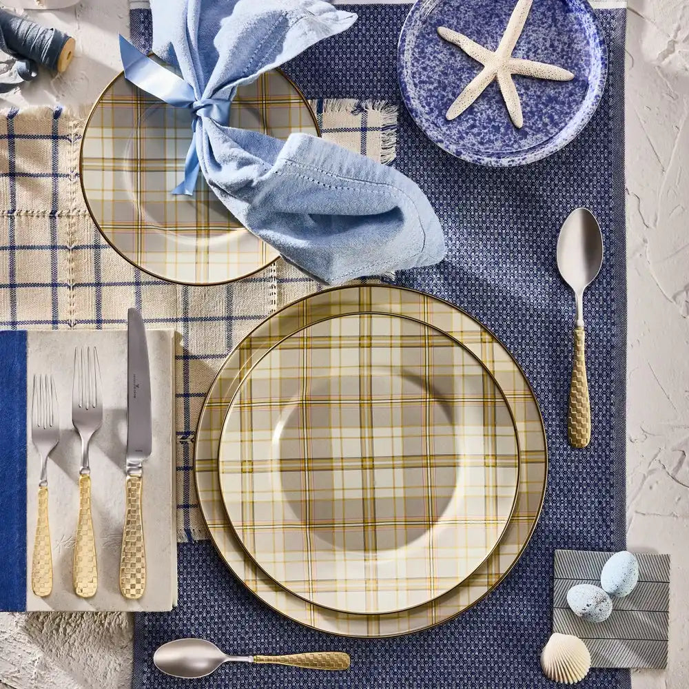 Tartan Latte Salad Plate Secondary image