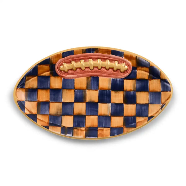 Courtly Check Football Platter
