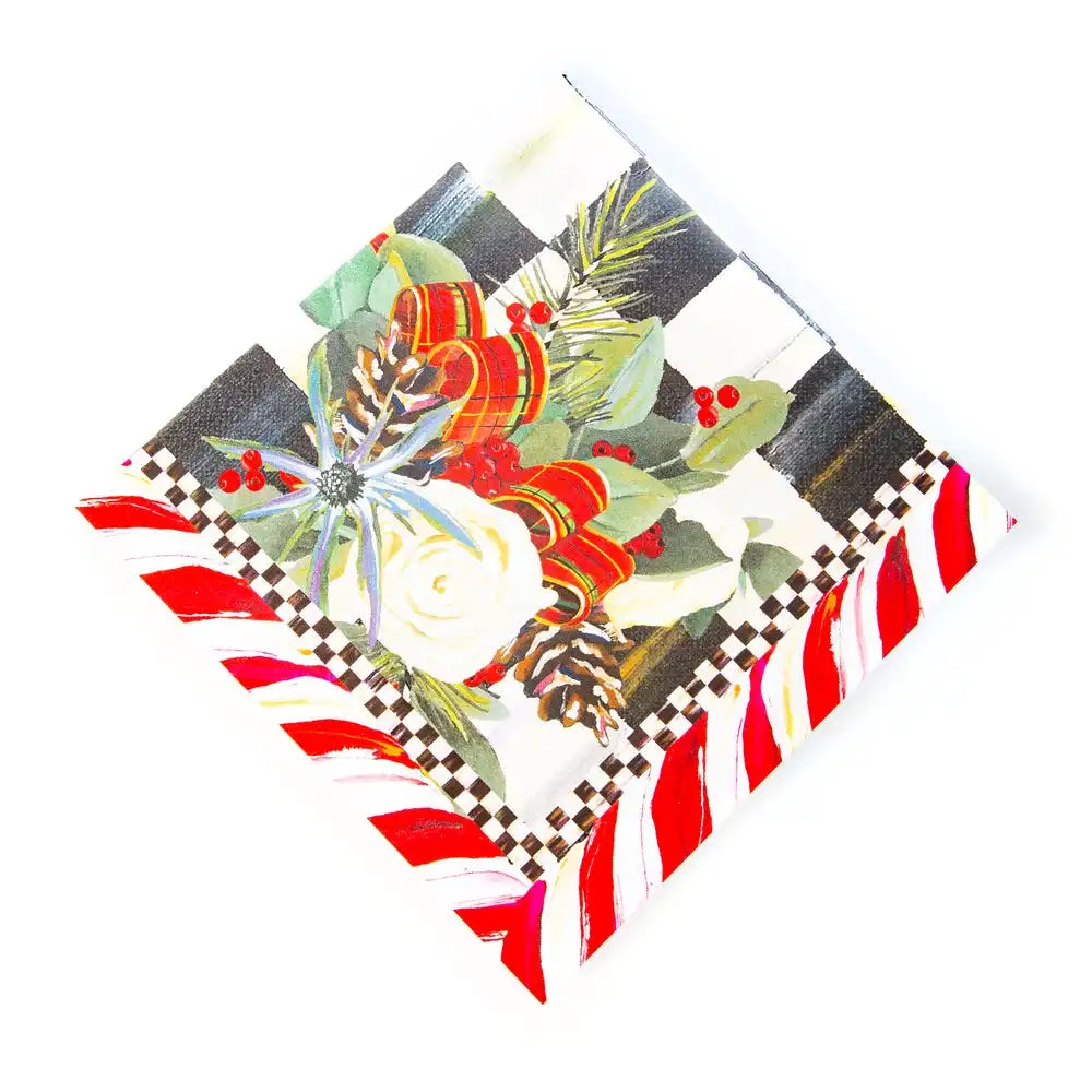 Scottish Bouquet Cocktail Paper Napkins Main image