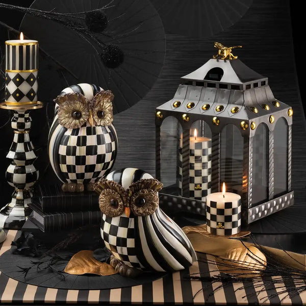 Courtly Check Owl