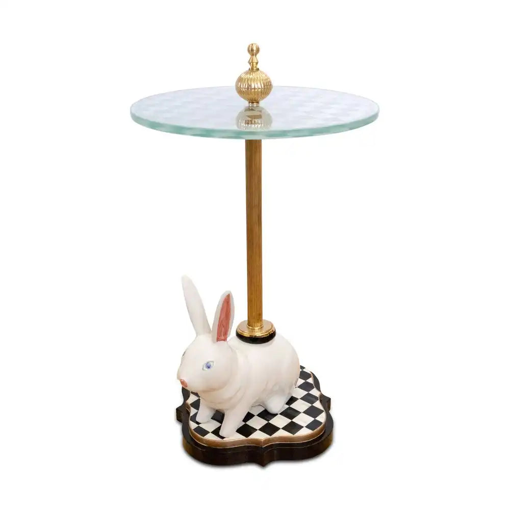 Rabbit Warren Ceramic Accent Table Main image